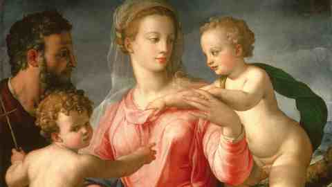 Sacra Famiglia con San Giovanni_Bronzino