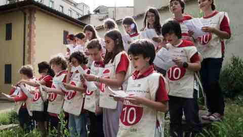 100 canti per dante_bambini