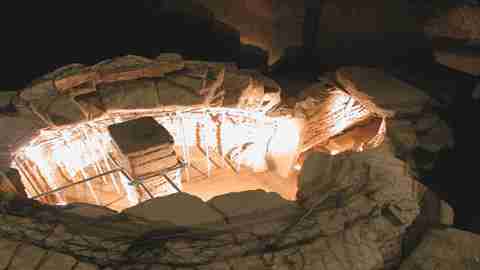 montefortini – tomba a tholos – Foto di Paolo Nannini, parco archeologico carmignano