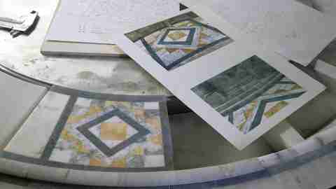mosaico_del_catino, torre di pisa, alabastro, volterra