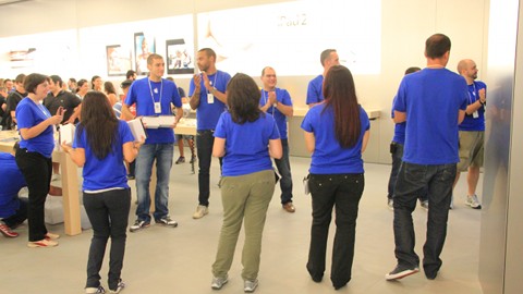 Apple Store_Firenze_ accoglienza