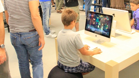 Apple Store_Firenze_spazio per i bambini