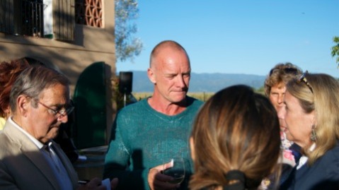 sting e i giornalisti
