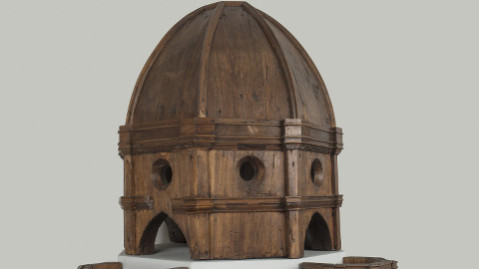 Modello della Cupola, 1400, Museo dell’Opera, Firenze, Courtesy Opera di Santa Maria del Fiore, foto Antonio Quattrone