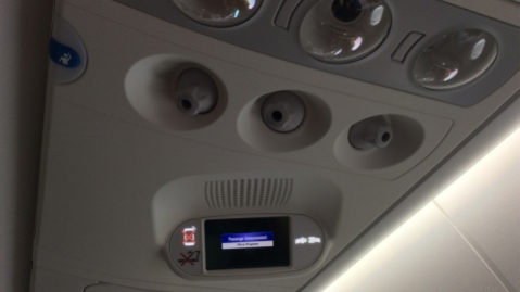 strumenti posto passeggero bombardier cs100